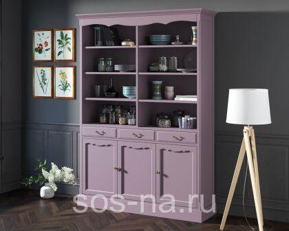 Двухсекционный шкаф Leontina для посуды